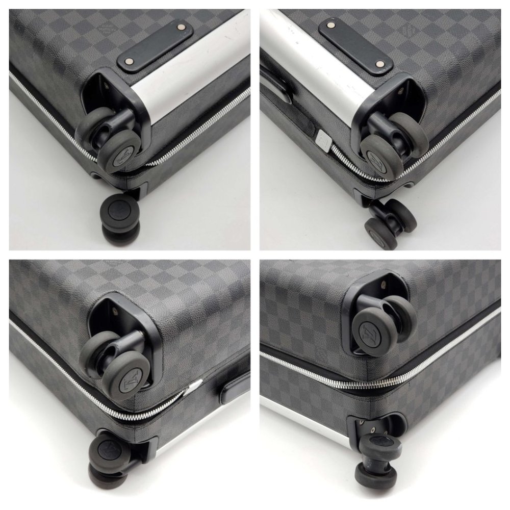 100% Authentic Louis Vuitton Horizon 55 Graphite Travel Luggage Bag - Picture 14 of 16